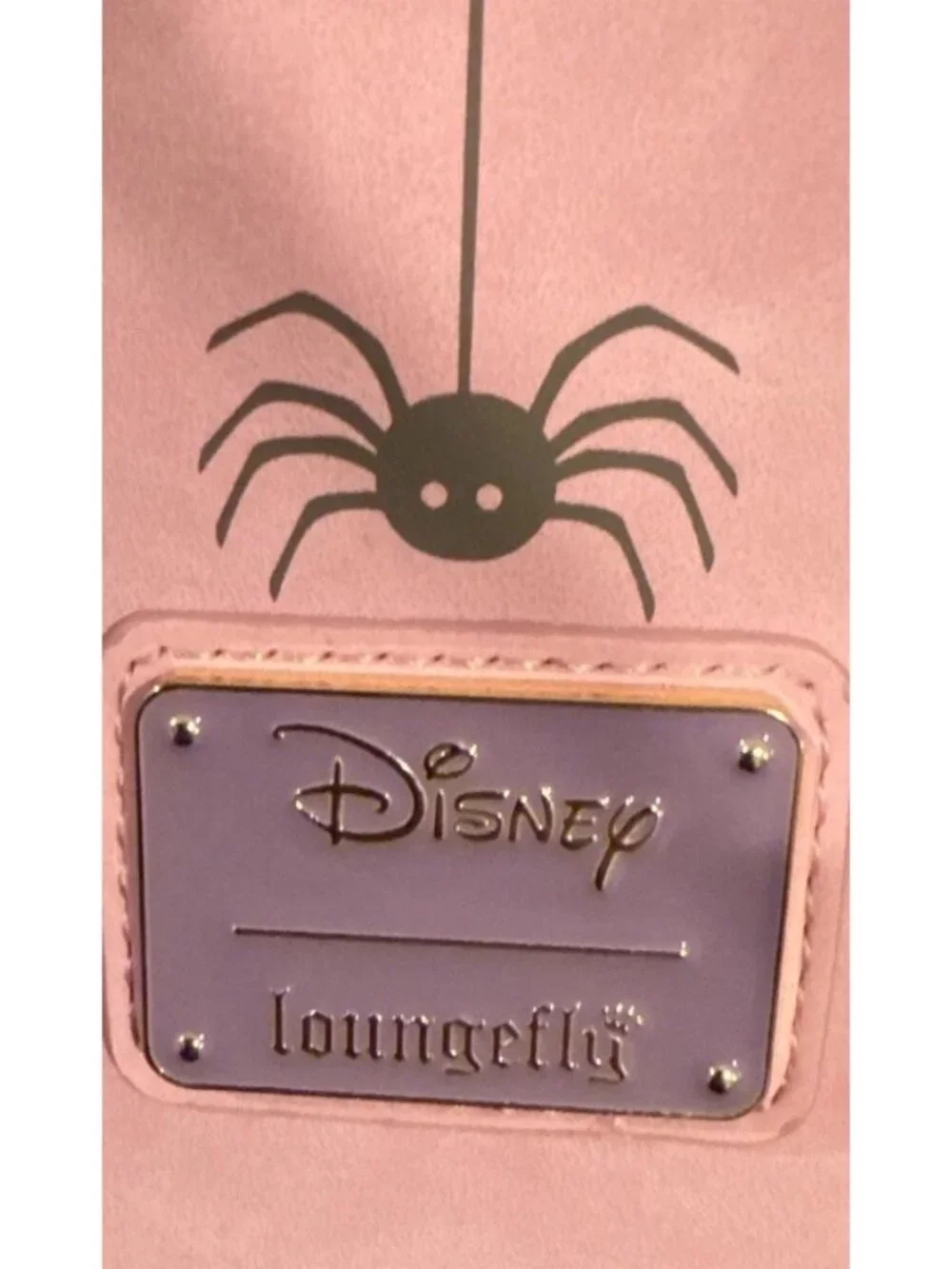 Loungefly Lilo & Stitch Angel Pumpkin Glow In Dark Mini Backpack Faux Suede NWT